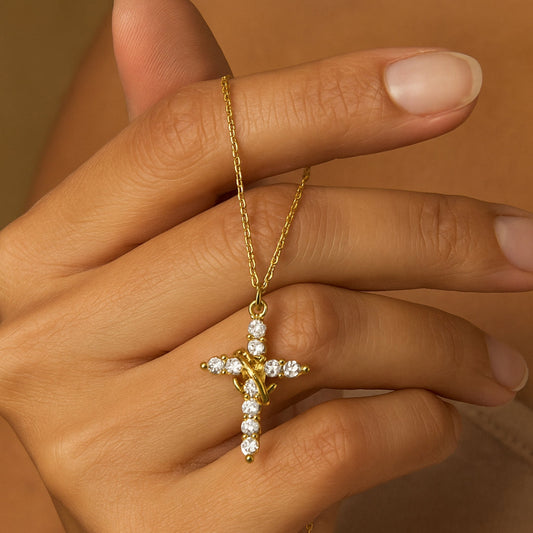 Collar Protector Cruz y Corona